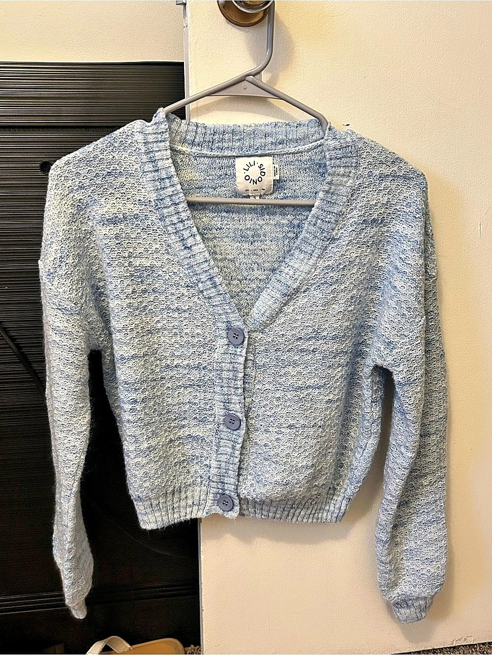 Lili Sidonio Blue & White Cardigan